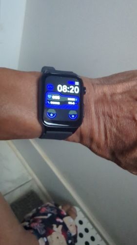 Customer photo review of High-End ECG and Blood Sugar Monitoring Sports Smartwatch