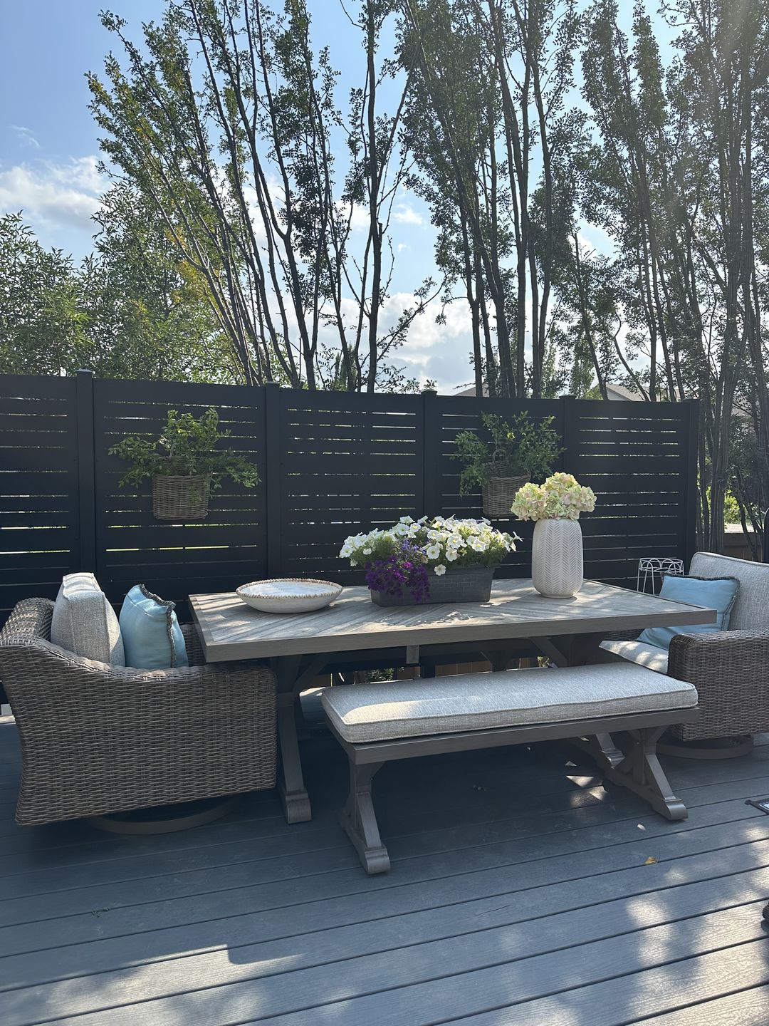 Customer photo review of Privacy Screen (Horizon)
