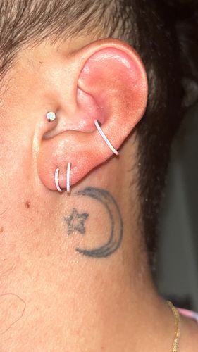 Customer photo review of Opal Hinged Ring