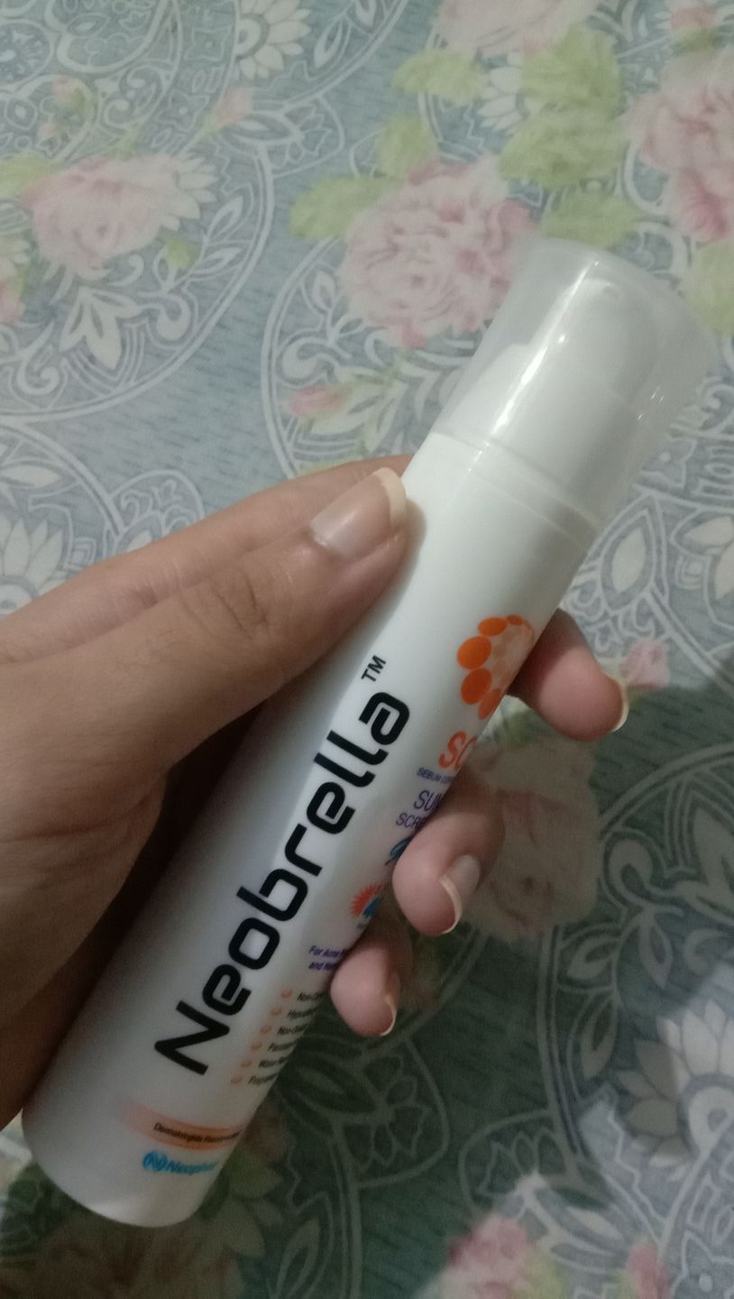 Customer photo review of Neobrella SC (Sebum control gel) (SPF 40 and PA +++)