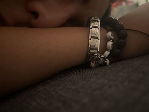 Customer photo review of Original Italian Charm Bracelet