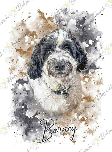 Donna G. review of Your Dog as Watercolor Portrait image 1 out of 1