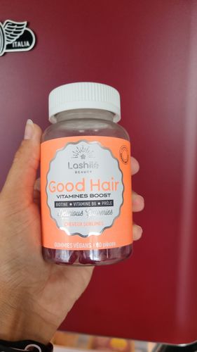 Customer photo review of Good Hair Vitamins Boost - 1 mois