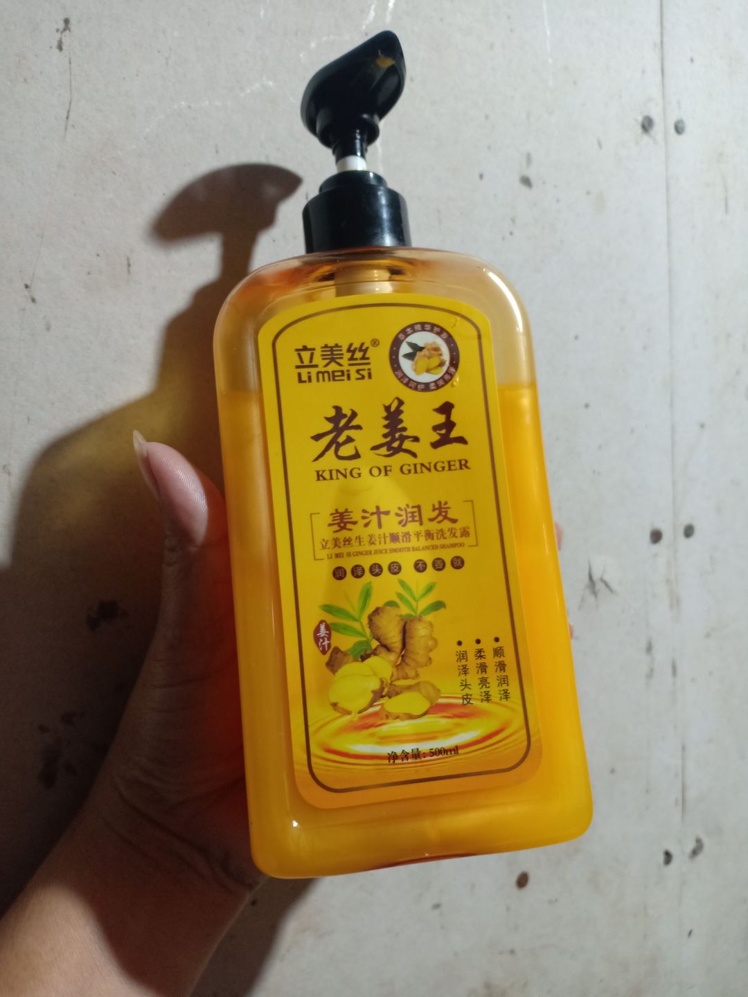 Customer photo review of Best Seller! Original Ginger Shampoo