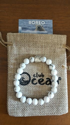 Customer photo review of "Polar Bear" Tracking bracelet