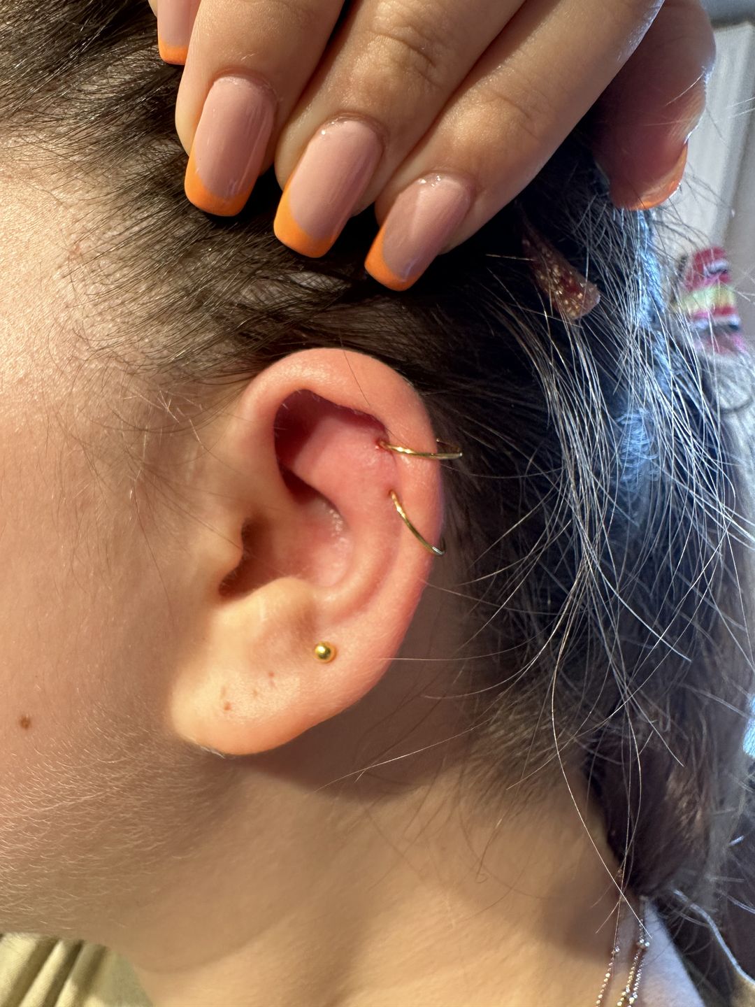Customer photo review of Les boucles Cléa