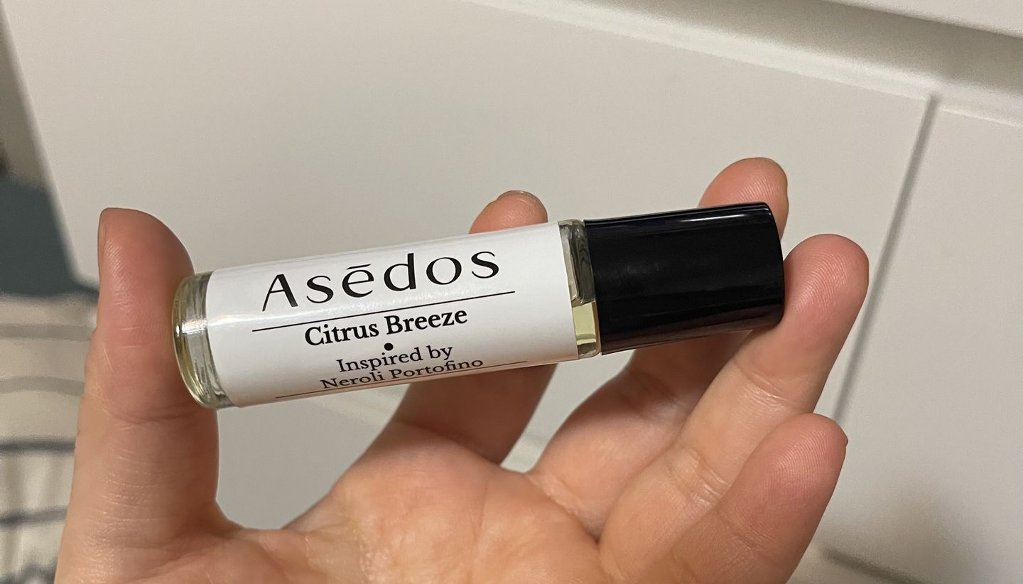 Customer photo review of CITRUS BREEZE PERFUME OIL