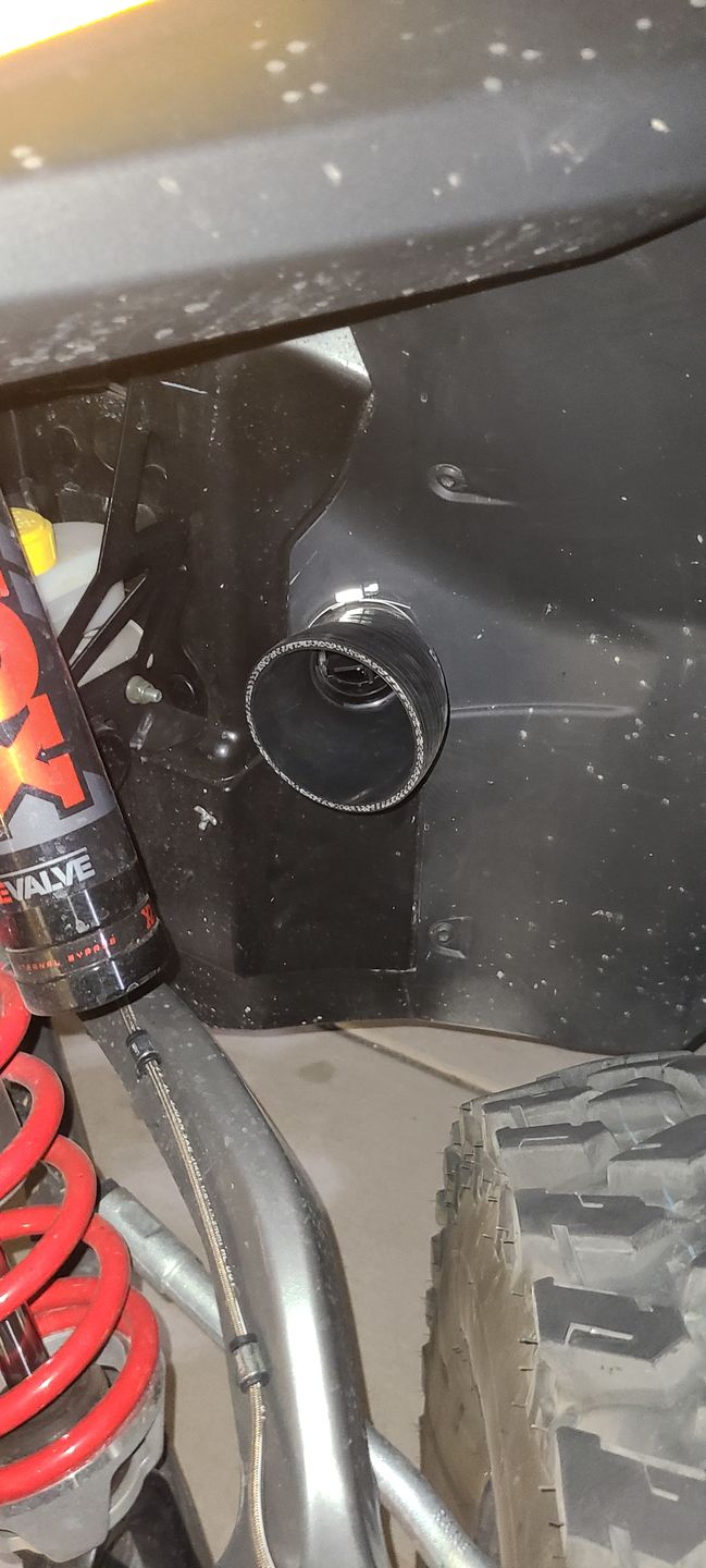 Customer photo review of RPM "Cooler" Air Vent Kit - Universal UTV Cab Cooling Kit