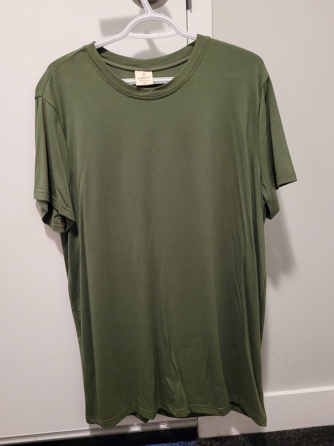 Customer photo review of *Pre-Sale* Men's Crew Tee - Boxing Week