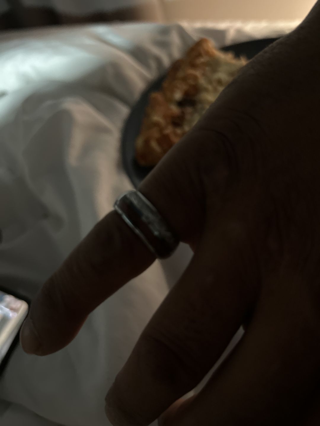 Customer photo review of The Wood and Steel Wonder Ring
