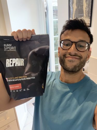 Customer photo review of Elite Repair Protein Powder