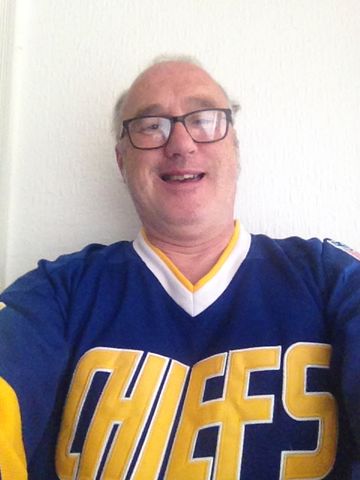 Customer photo review of Charleston Chiefs Hanson Brothers Slapshot Hockey Jersey