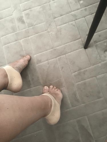Customer photo review of HappySocks® - Keine Schmerzen durch Silikon-Socken