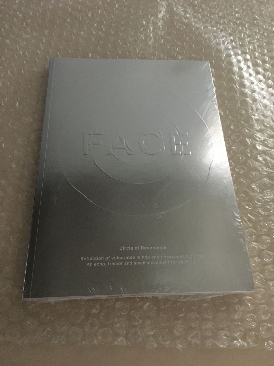 Customer photo review of BTS JIMIN - FACE 1ST SOLO ALBUM NO P.O.B VER.