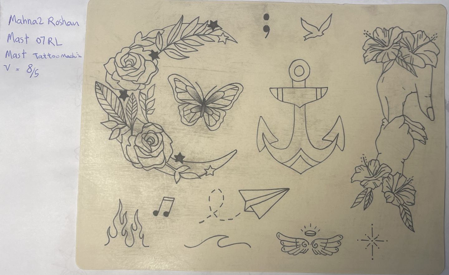 Customer photo review of PMU Online Course for Tiny Tattoos
