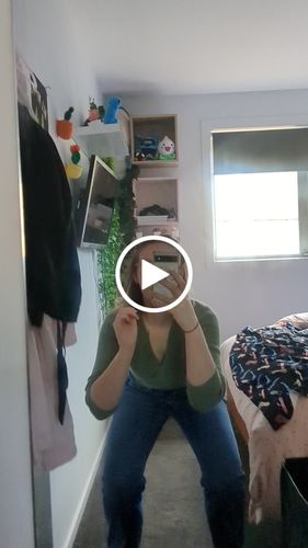 Customer video review of Impact High Waist Straight Leg Jeans - Indigo