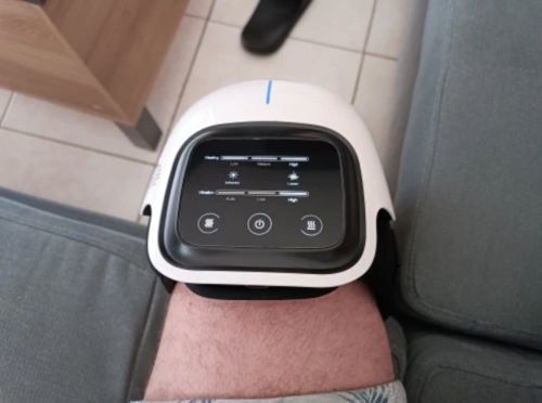 Customer photo review of OrthoFix® - Infrarot Kniemassagegerät - 50% Rabatt