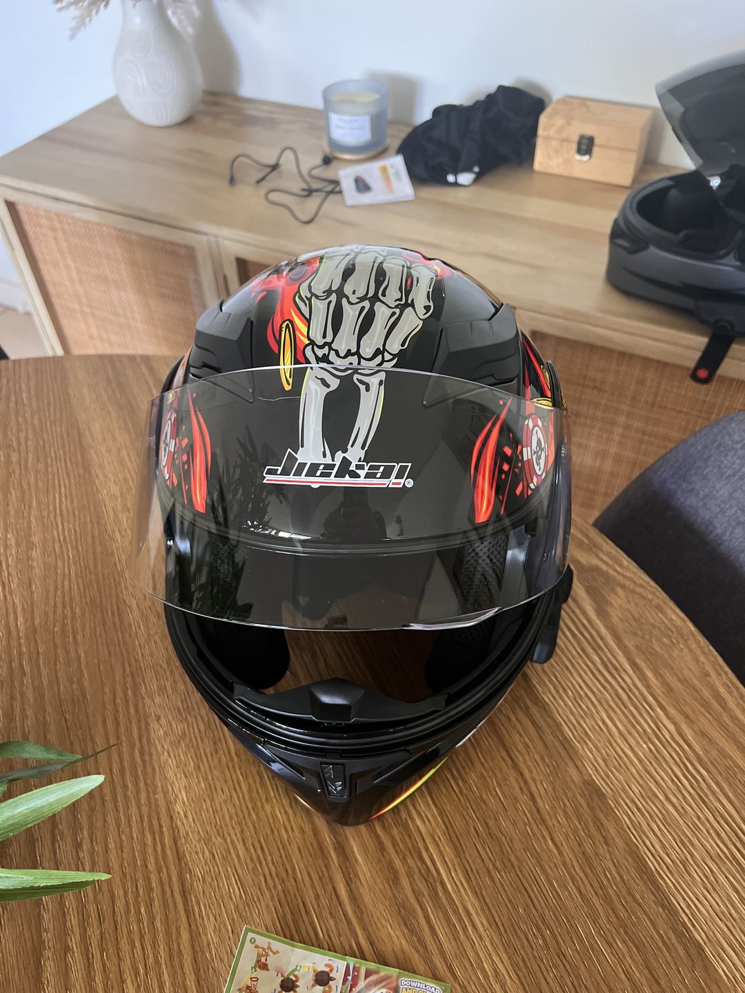 Customer photo review of R5 Modular Helmet - Bluetooth Headset