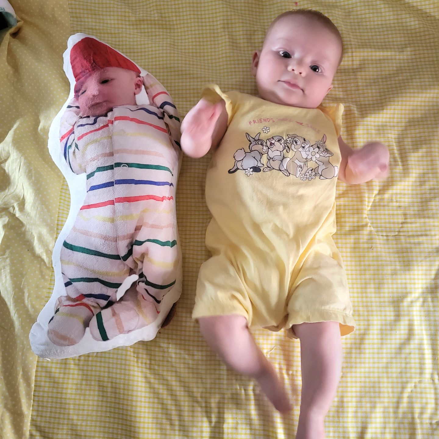 Customer photo review of Photo Birth Pillow