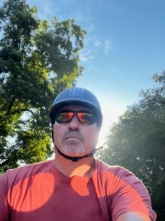Customer photo review of Low Profile Reversible DOT Polo Helmet / Punisher