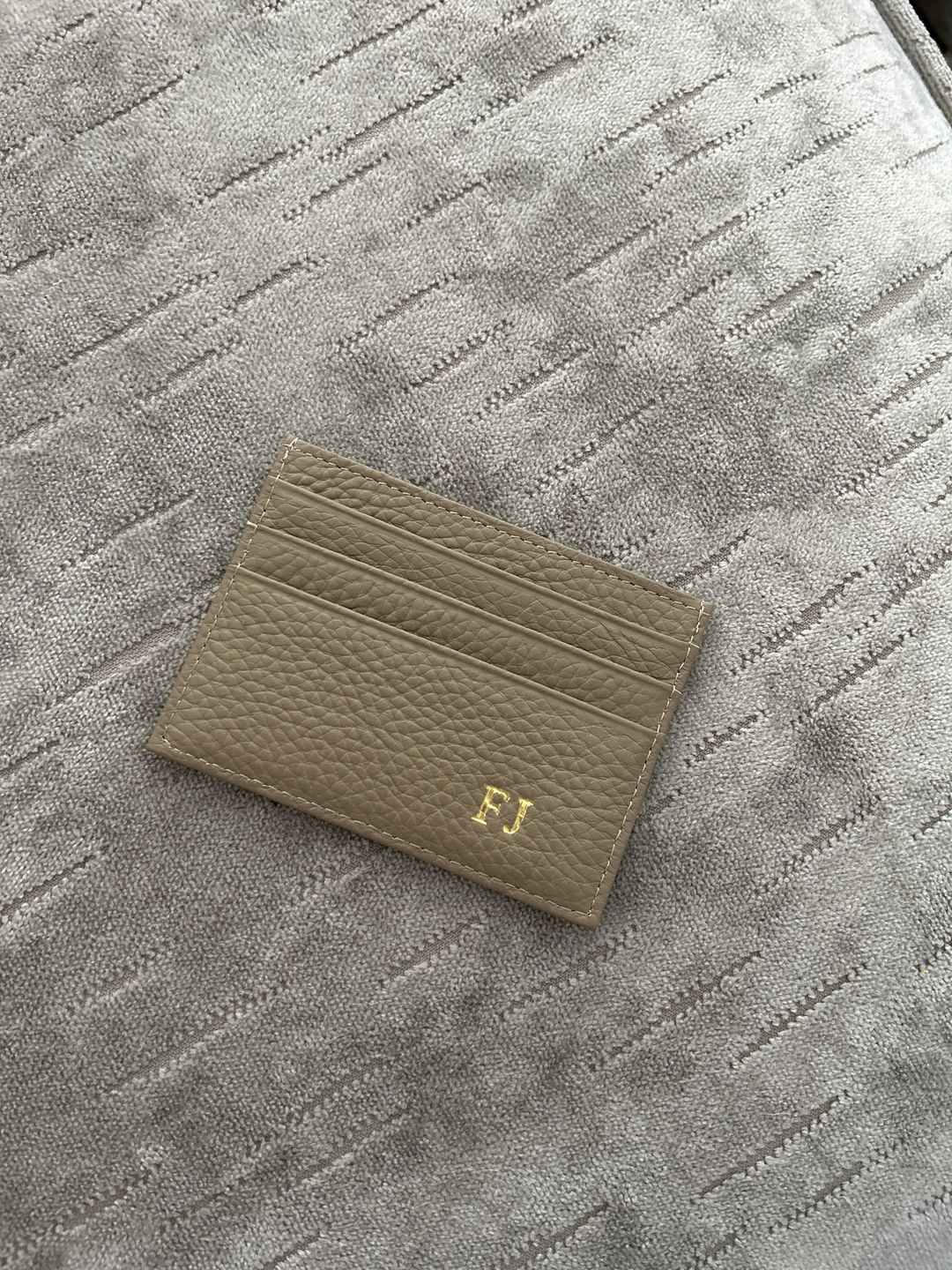 Customer photo review of Leather Card Holder