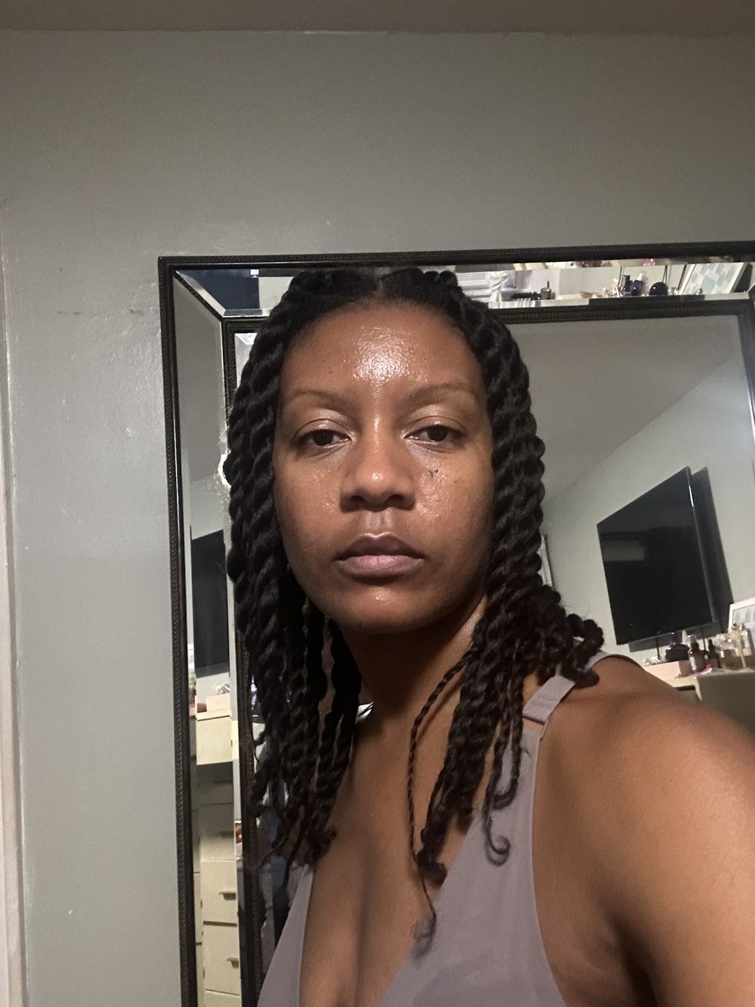 Customer photo review of Bloom- Supa Potent Healthy Hair Growth Oil