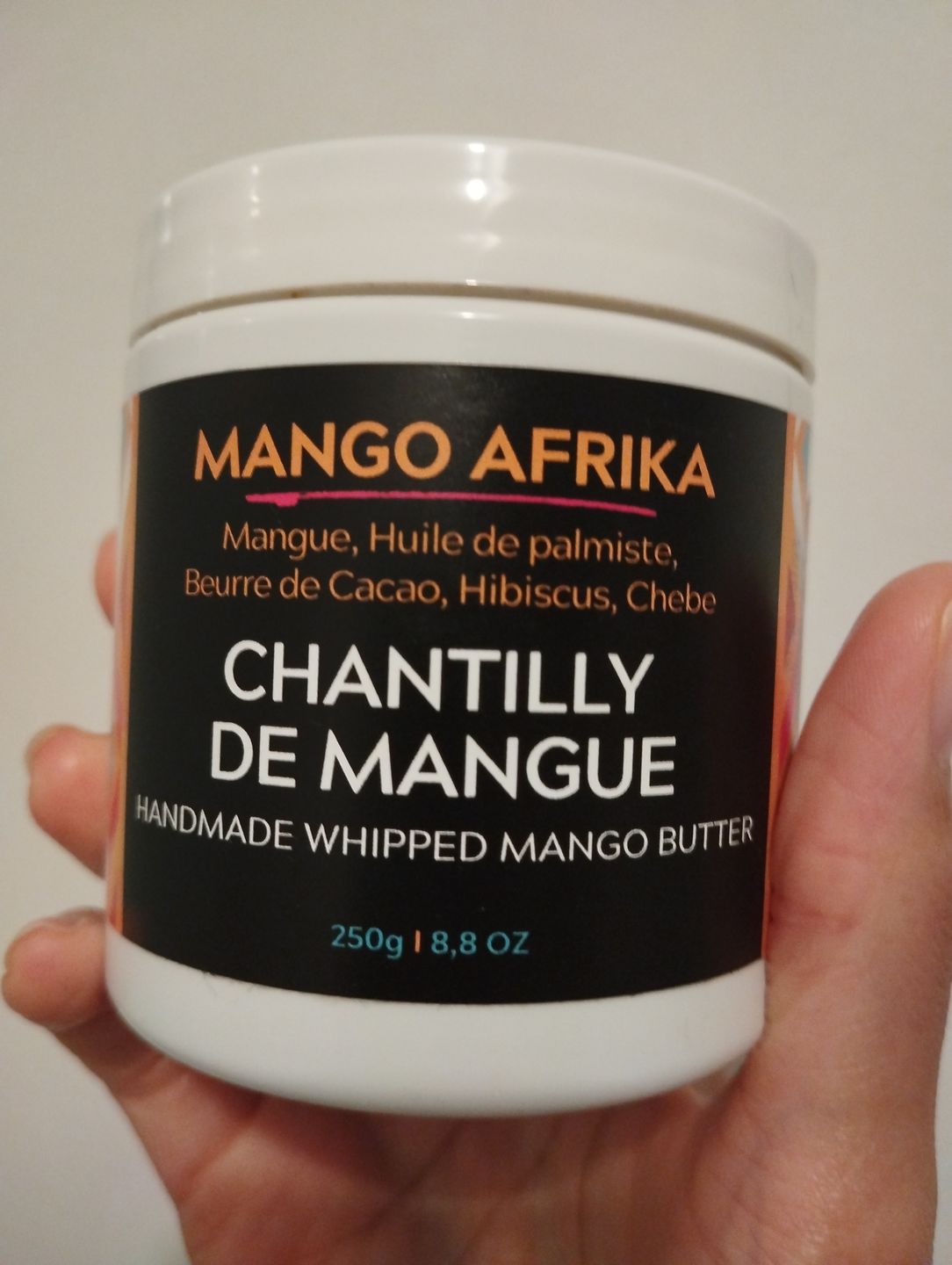 Customer photo review of Chantilly de Mangue - MANGO AFRIKA