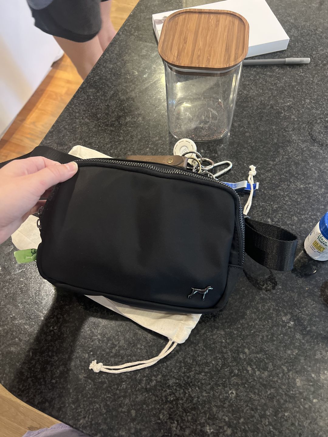 Customer photo review of Daily Belt Bag