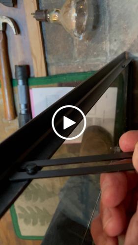 Customer video review of Cabot - Steel Masonry Fireplace Glass Doors