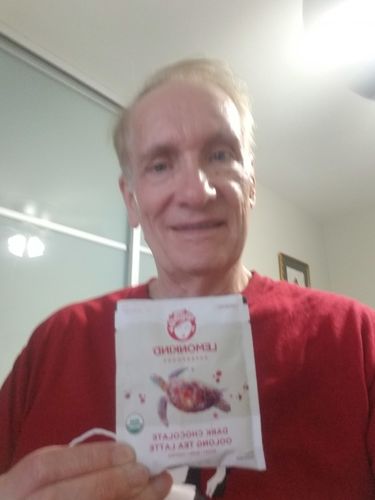 Customer photo review of FAT-BURN Dark Chocolate Oolong Latte - Antioxidant & Mood Boost (10 Lattes)