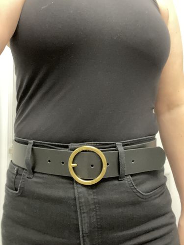 Customer photo review of Most Wanted 1.75" Single Ring Belt (Black)