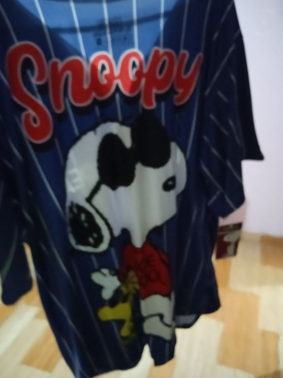 Customer photo review of Beisbolera Personalizada Snoopy Joe Coo