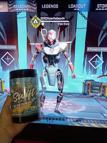 Customer photo review of Sour Blue Raspberry
