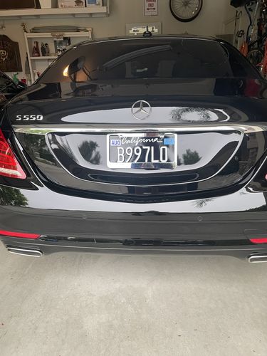 Customer photo review of 1994-2011 CALIFORNIA LICENSE PLATE - BLACK WITH WHITE TEXT 6"x12" (156.5mm x 305mm)