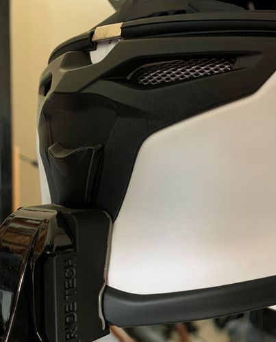 Customer photo review of Scorpion EXO-R1 Camera Mount