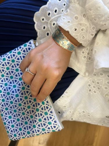 Customer photo review of Van Gogh Almond Blossom Bilezik