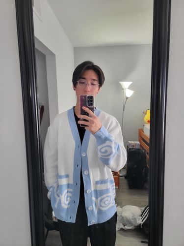 Customer photo review of Shonen Parody Cardigan