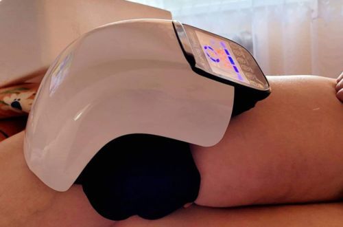 Customer photo review of OrthoFix® - Infrarot Kniemassagegerät - 50% Rabatt
