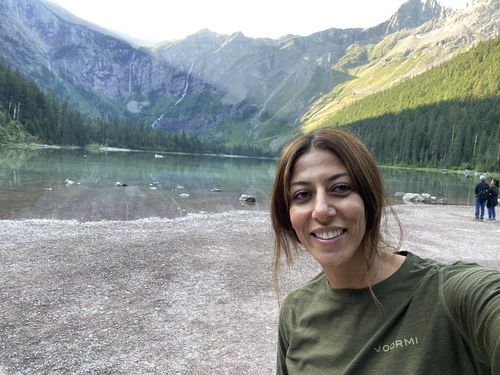 Customer photo review of Women's Long Sleeve Merino Tech Tee