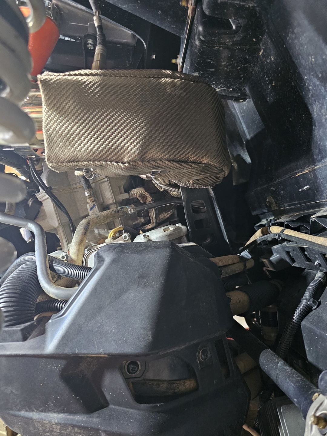 Customer photo review of RPM Exhaust Heat Blanket