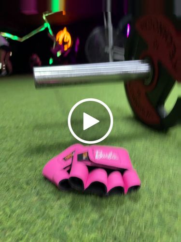 Customer video review of Guantes GRAB Barbie