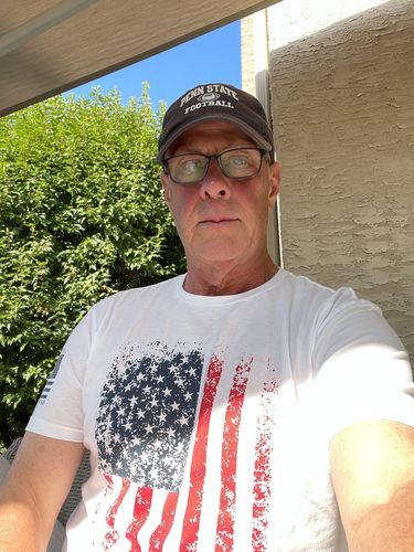Customer photo review of Distressed Flag