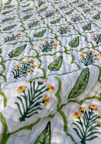 Customer photo review of Organic Mulmul Cotton Quilt