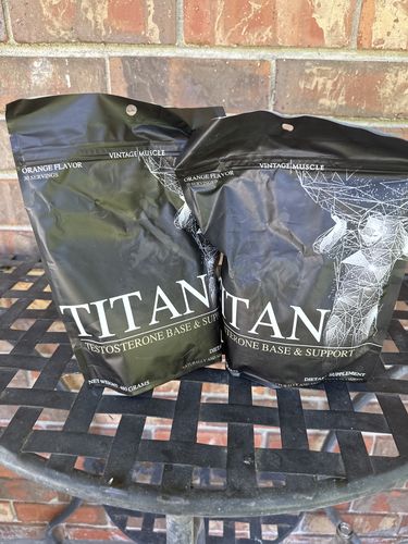 Customer photo review of TITAN - Natty Testosterone Base Blend