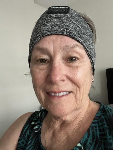 Customer photo review of CozyBand Wireless Headphones
