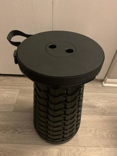 Customer photo review of KnieSaver®️ - Der Hocker gegen mühsames Stehen