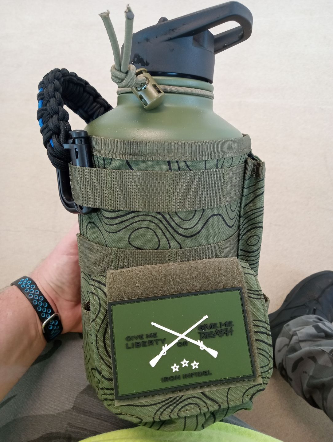 Customer photo review of Morale Patches