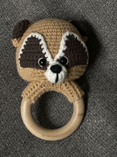 Customer photo review of David the Raccoon