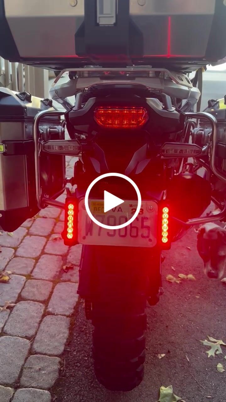 Customer video review of Plug-&-Play B6 Brake Light for Honda Africa Twin 1100