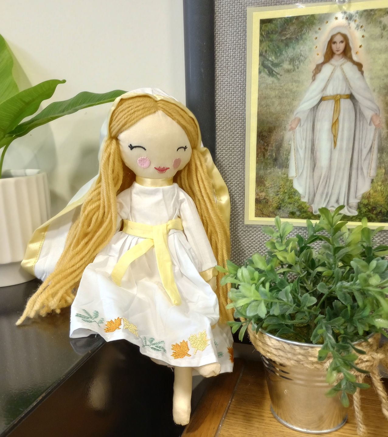 Customer photo review of Our Lady of Good Help Rag Doll (Our Lady of Champion, Wisconsin)